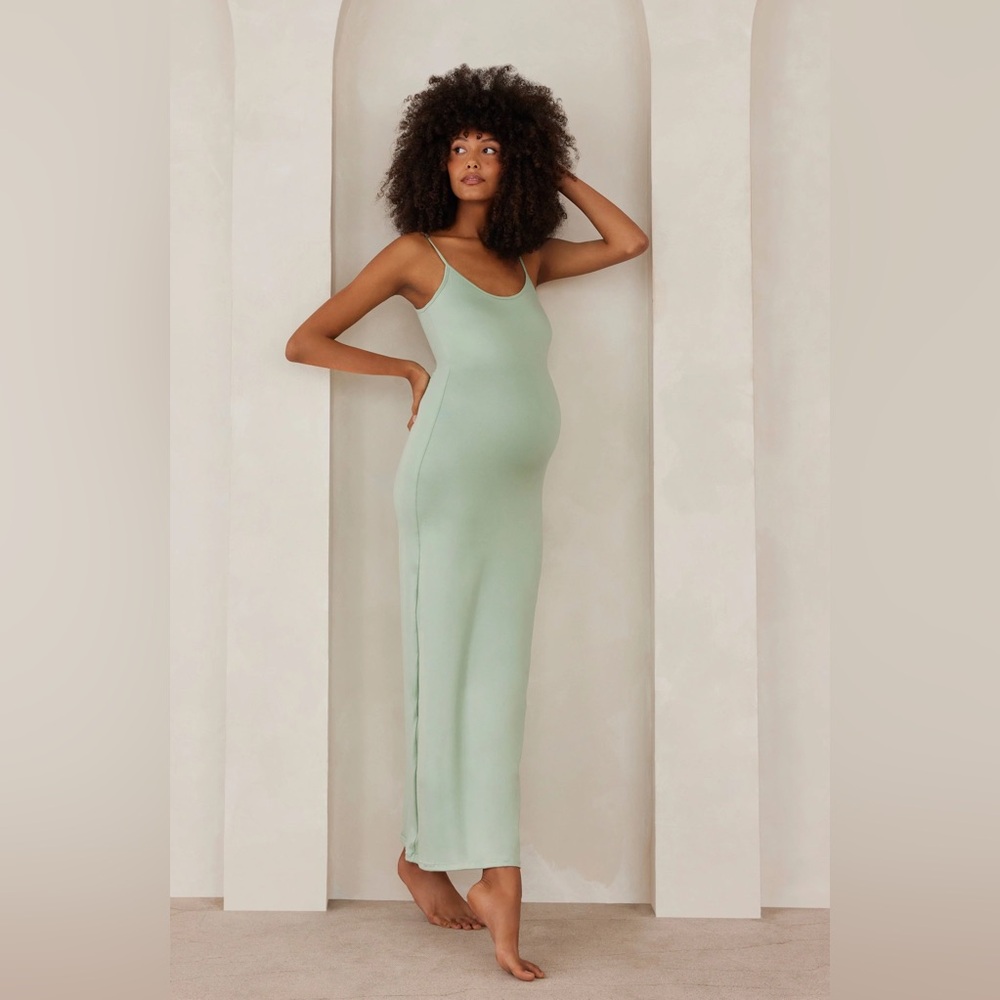 The Jane Maternity Dress Mint Green Size S